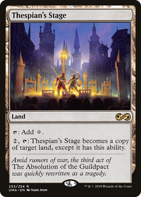 Magic: The Gathering - Thespian's Stage Foil - Ultimate Masters
