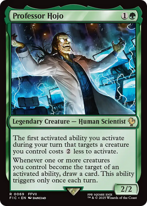 Magic: The Gathering - Professor Hojo - Final Fantasy Commander