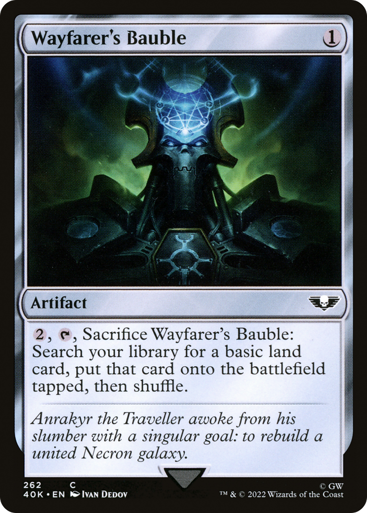 Magic: The Gathering - Wayfarer's Bauble - Warhammer 40000 Commander