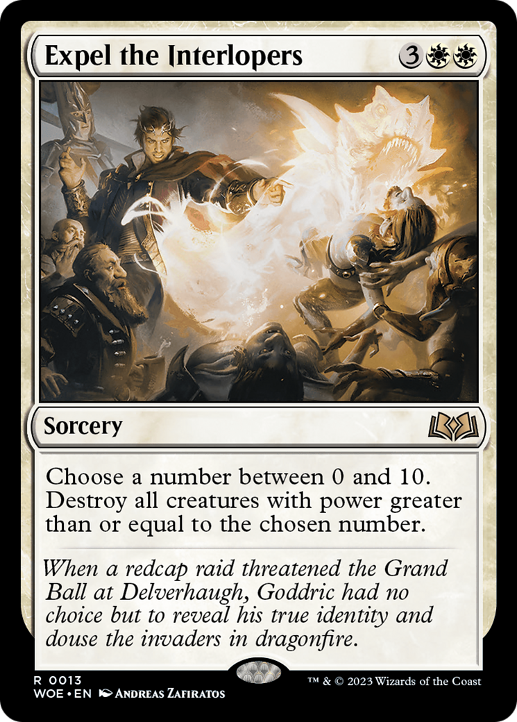 Magic: The Gathering - Expel the Interlopers - Wilds of Eldraine