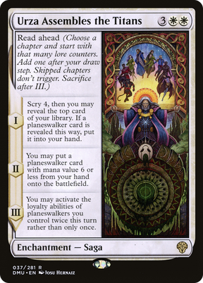 Magic: The Gathering - Urza Assembles the Titans - Dominaria United