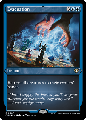 Magic: The Gathering - Evacuation Foil - Commander Masters
