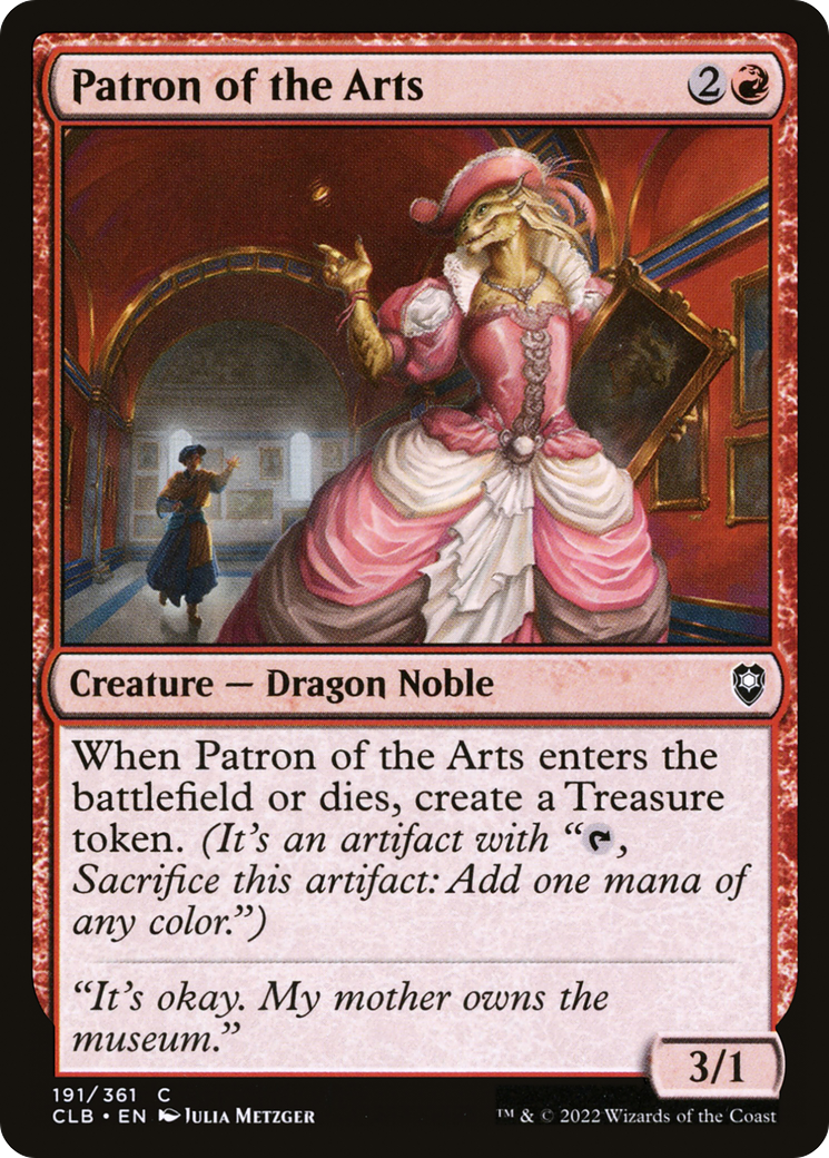 Magic: The Gathering - Patron of the Arts - Commander Legends: Battle for Baldur's Gate