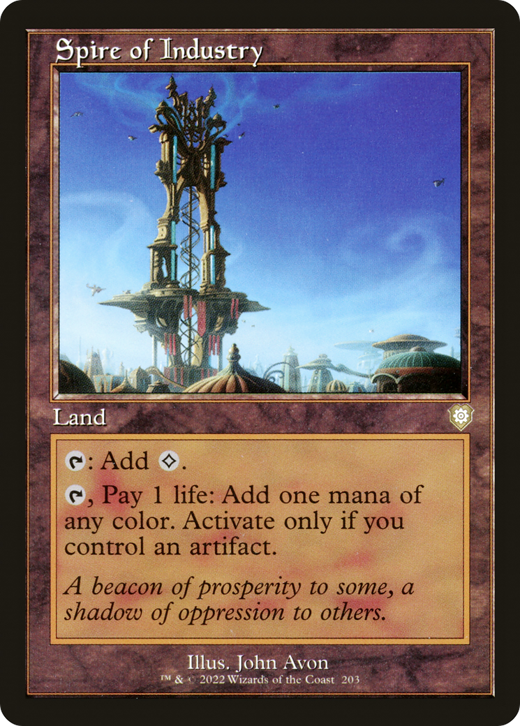 Magic: The Gathering - Spire of Industry - The Brothers' War Commander