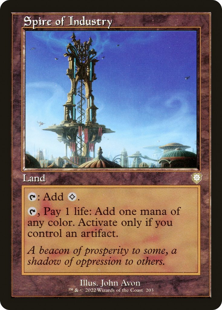 Magic: The Gathering - Spire of Industry - The Brothers' War Commander