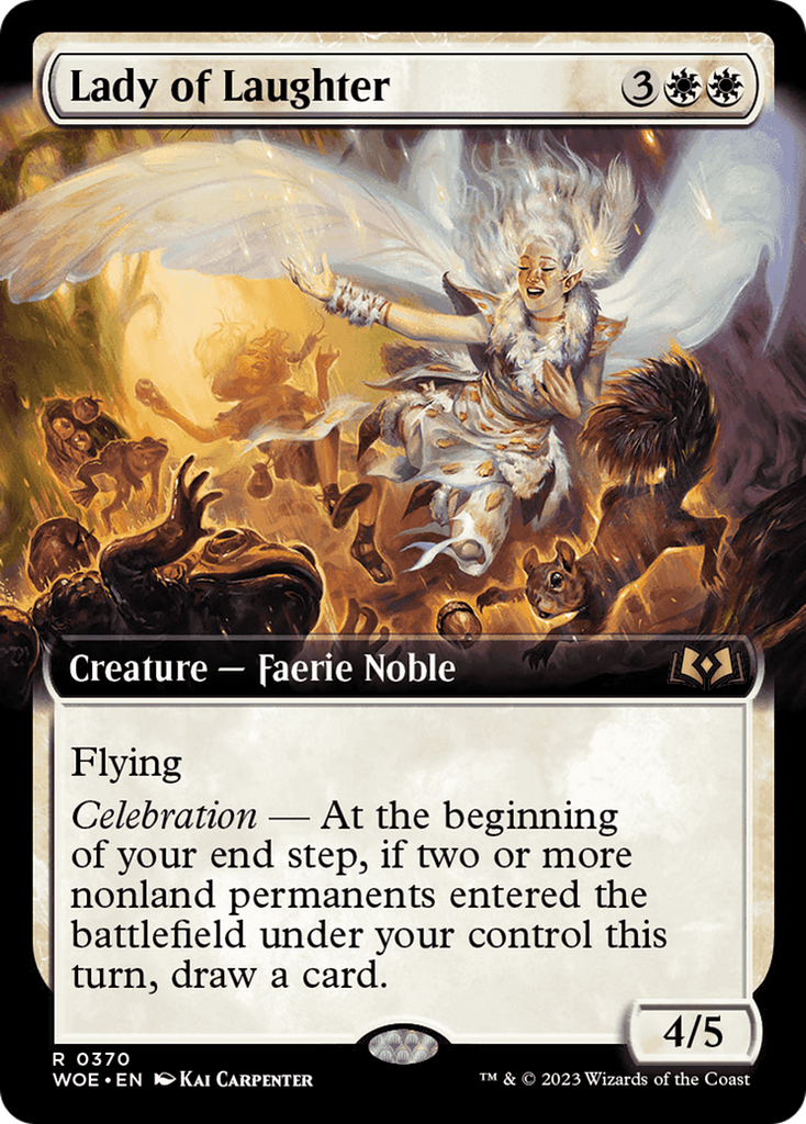 Magic: The Gathering - Lady of Laughter Foil - Wilds of Eldraine