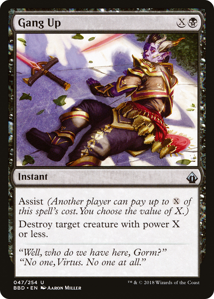 Magic: The Gathering - Gang Up Foil - Battlebond