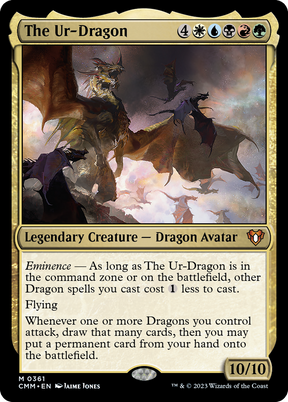 Magic: The Gathering - The Ur-Dragon - Commander Masters