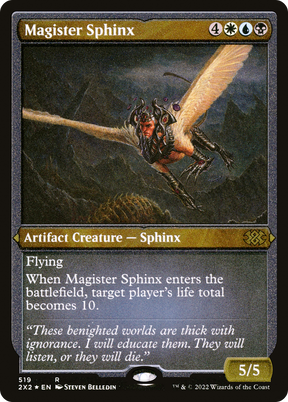 Magic: The Gathering - Magister Sphinx Foil - Double Masters 2022