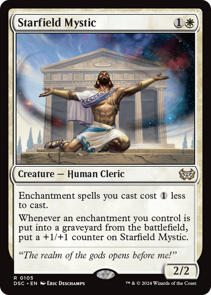 Magic: The Gathering - Starfield Mystic - Duskmourn: House of Horror Commander