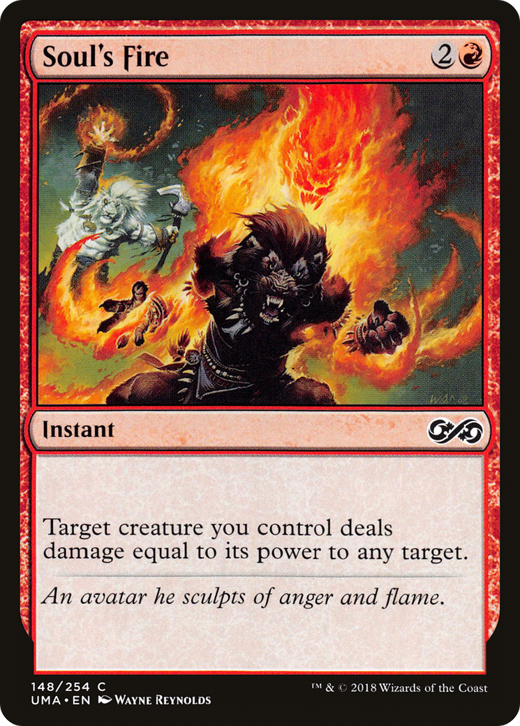 Magic: The Gathering - Soul's Fire Foil - Ultimate Masters