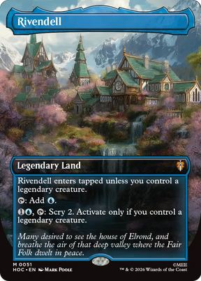 Magic: The Gathering - Rivendell Foil - The Hobbit Eternal
