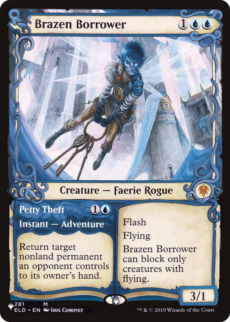 Magic: The Gathering - Brazen Borrower // Petty Theft - The List