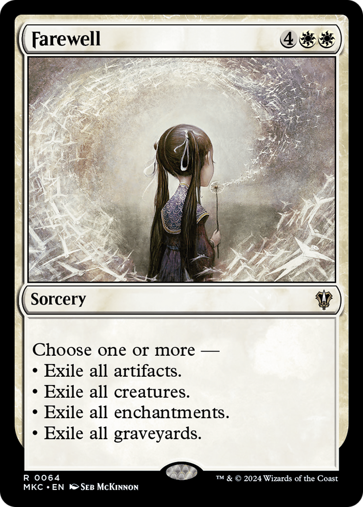Magic: The Gathering - Farewell - Murders at Karlov Manor Commander