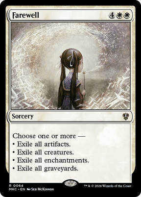 Magic: The Gathering - Farewell - Murders at Karlov Manor Commander