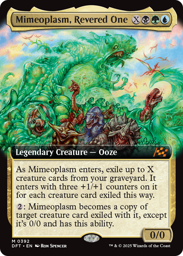 Magic: The Gathering - Mimeoplasm, Revered One Foil - Aetherdrift