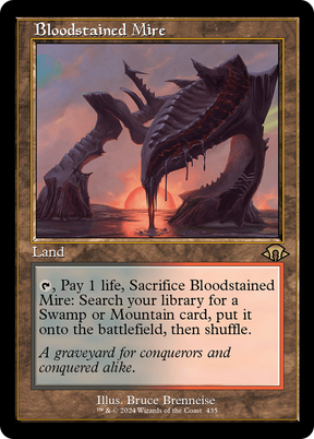Magic: The Gathering - Bloodstained Mire Foil - Modern Horizons 3