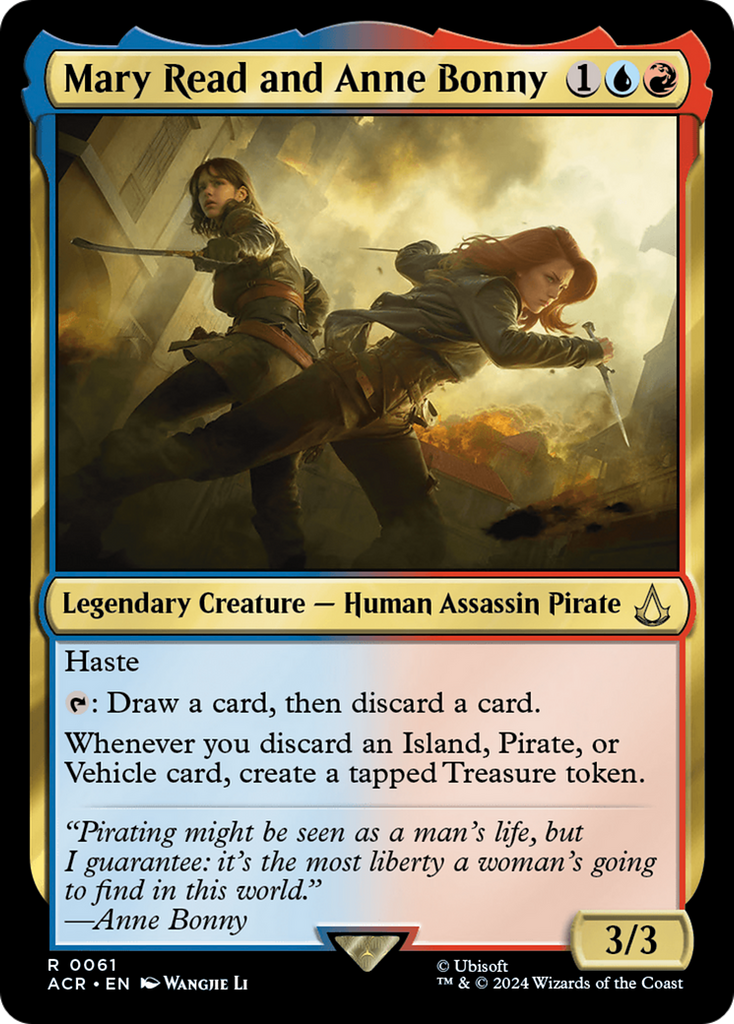 Magic: The Gathering - Mary Read and Anne Bonny - Assassin's Creed