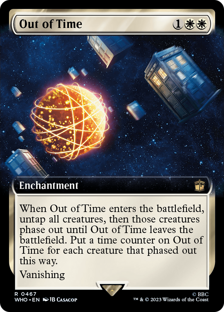 Magic: The Gathering - Out of Time Foil - Doctor Who