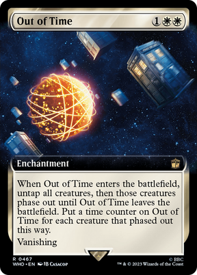 Magic: The Gathering - Out of Time Foil - Doctor Who