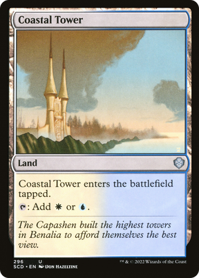 Magic: The Gathering - Coastal Tower - Starter Commander Decks