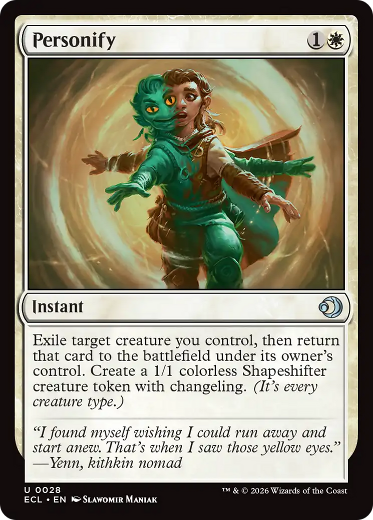 Magic: The Gathering - Personify Foil - Lorwyn Eclipsed