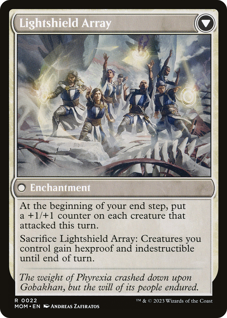Magic: The Gathering - Invasion of Gobakhan // Lightshield Array - March of the Machine