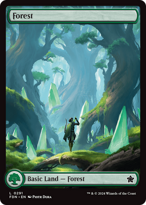 Magic: The Gathering - Forest - Foundations
