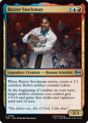 Magic: The Gathering - Baxter Stockman - Teenage Mutant Ninja Turtles