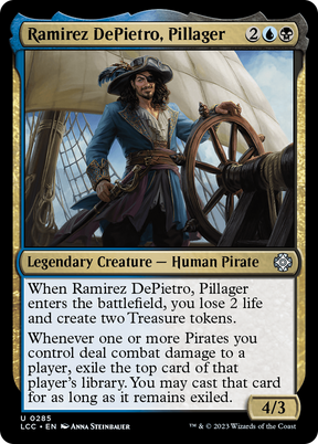 Magic: The Gathering - Ramirez DePietro, Pillager - The Lost Caverns of Ixalan Commander