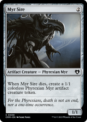 Magic: The Gathering - Myr Sire - Commander Masters