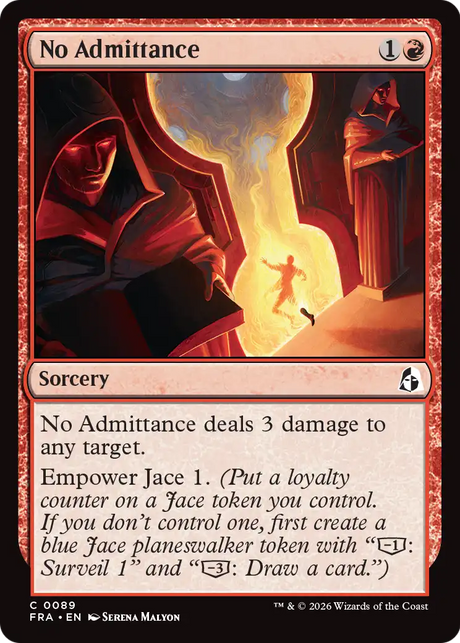 Magic: The Gathering - No Admittance - Reality Fracture