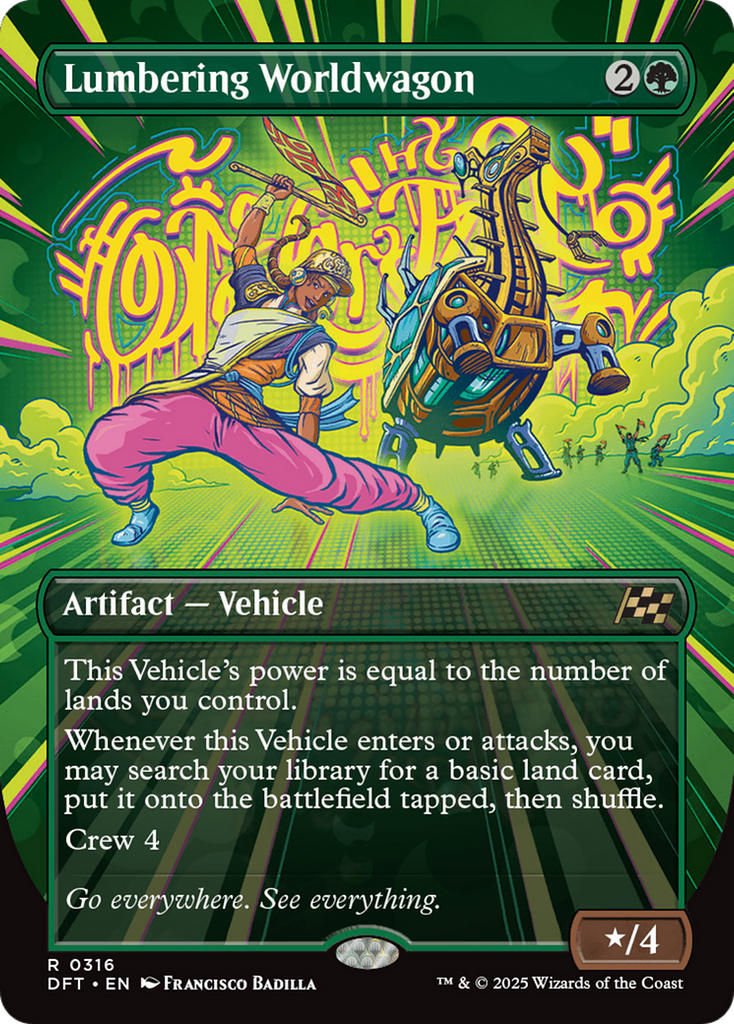 Magic: The Gathering - Lumbering Worldwagon - Aetherdrift