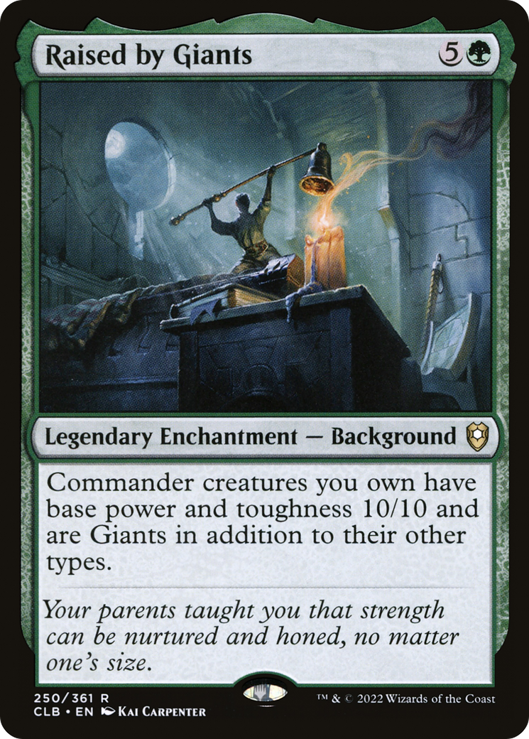 Magic: The Gathering - Raised by Giants - Commander Legends: Battle for Baldur's Gate