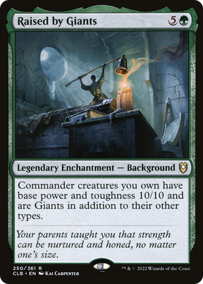 Magic: The Gathering - Raised by Giants - Commander Legends: Battle for Baldur's Gate