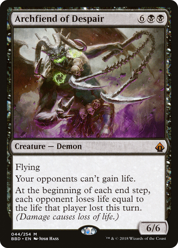 Magic: The Gathering - Archfiend of Despair Foil - Battlebond
