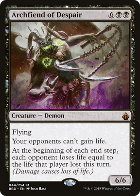 Magic: The Gathering - Archfiend of Despair Foil - Battlebond