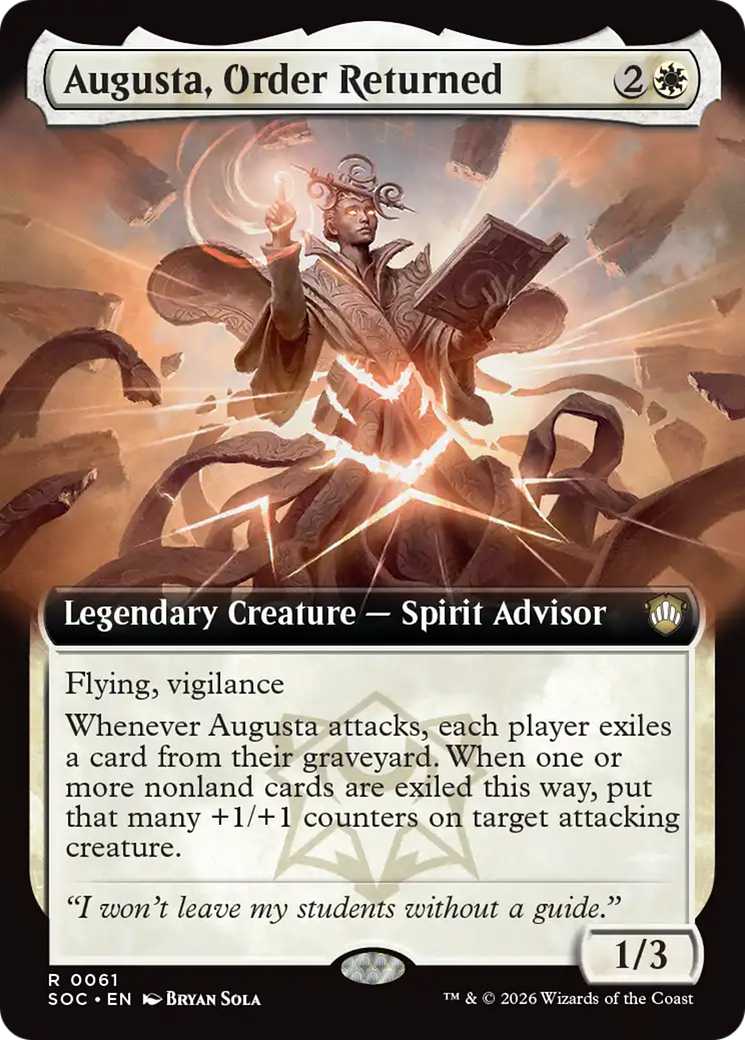 Magic: The Gathering - Augusta, Order Returned - Secrets of Strixhaven Commander