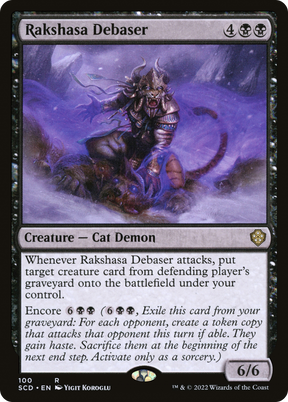 Magic: The Gathering - Rakshasa Debaser - Starter Commander Decks