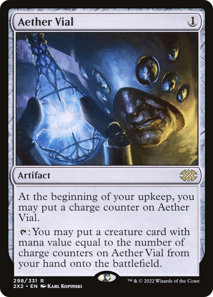 Magic: The Gathering - Aether Vial Foil - Double Masters 2022