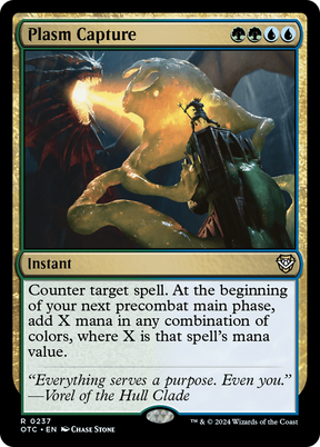 Magic: The Gathering - Plasm Capture - Outlaws of Thunder Junction Commander