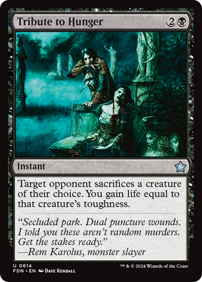 Magic: The Gathering - Tribute to Hunger - Foundations