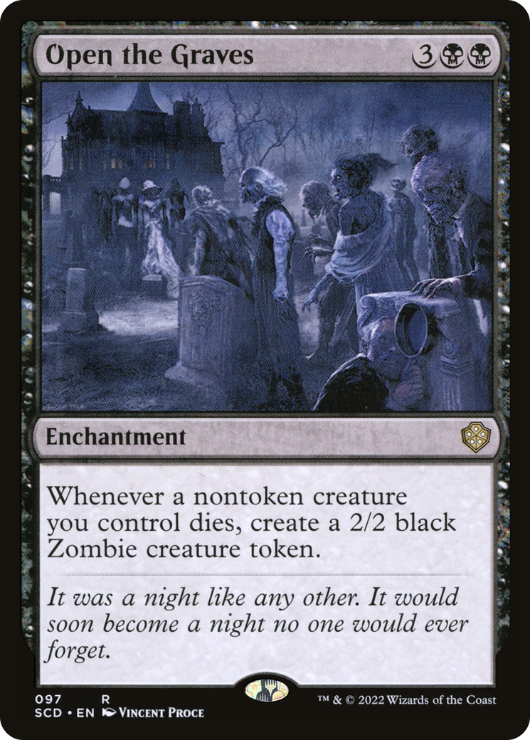 Magic: The Gathering - Open the Graves - Starter Commander Decks