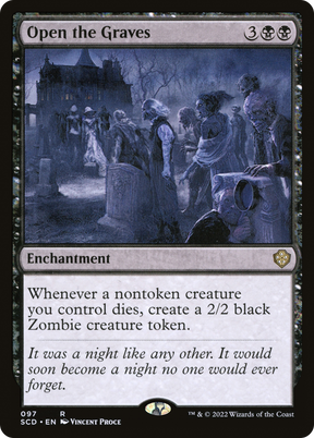 Magic: The Gathering - Open the Graves - Starter Commander Decks