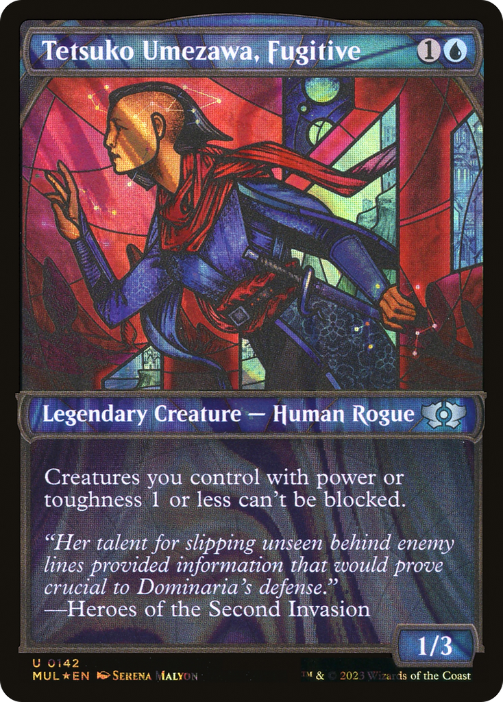 Magic: The Gathering - Tetsuko Umezawa, Fugitive Foil - Multiverse Legends