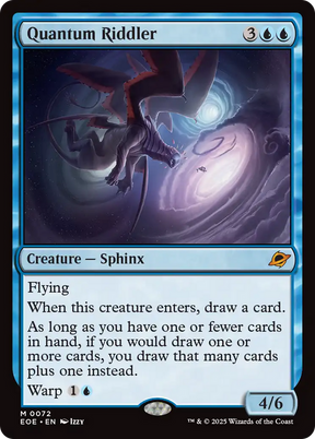 Magic: The Gathering - Quantum Riddler Foil - Edge of Eternities
