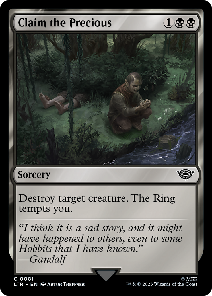 Magic: The Gathering - Claim the Precious Foil - The Lord of the Rings: Tales of Middle-earth