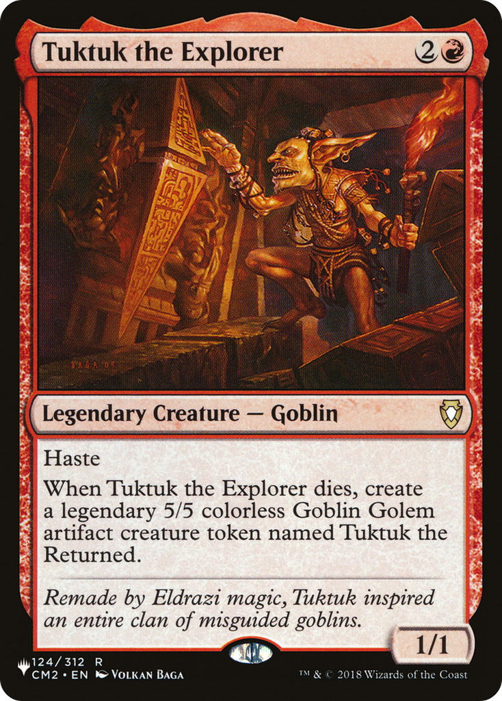 Magic: The Gathering - Tuktuk the Explorer - The List