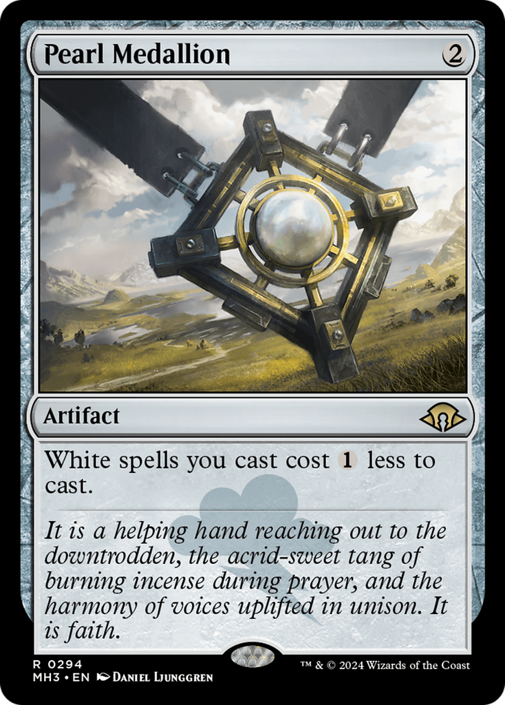 Magic: The Gathering - Pearl Medallion - Modern Horizons 3