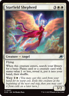 Magic: The Gathering - Starfield Shepherd Foil - Edge of Eternities